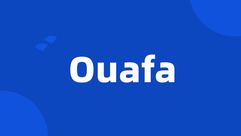 Ouafa