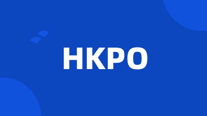 HKPO