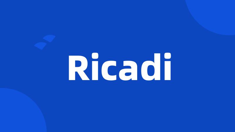 Ricadi