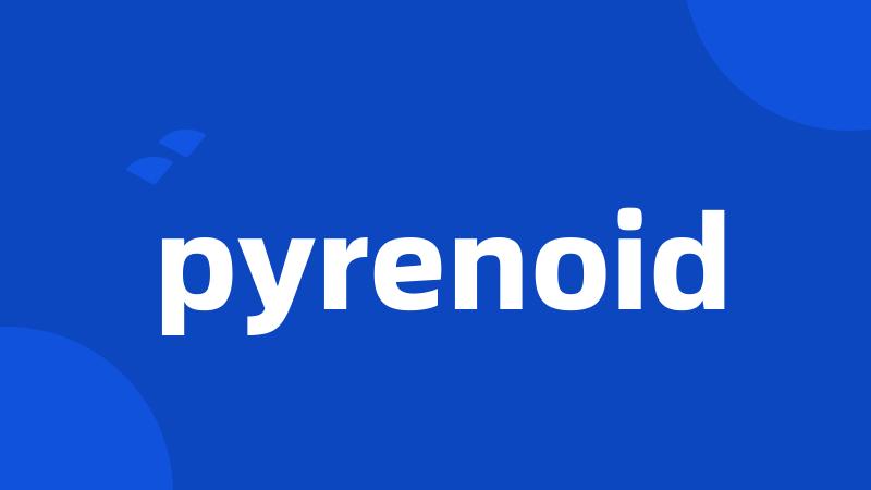pyrenoid