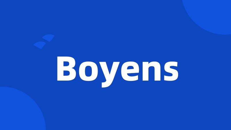 Boyens
