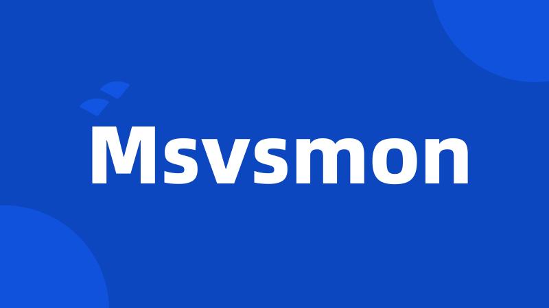 Msvsmon