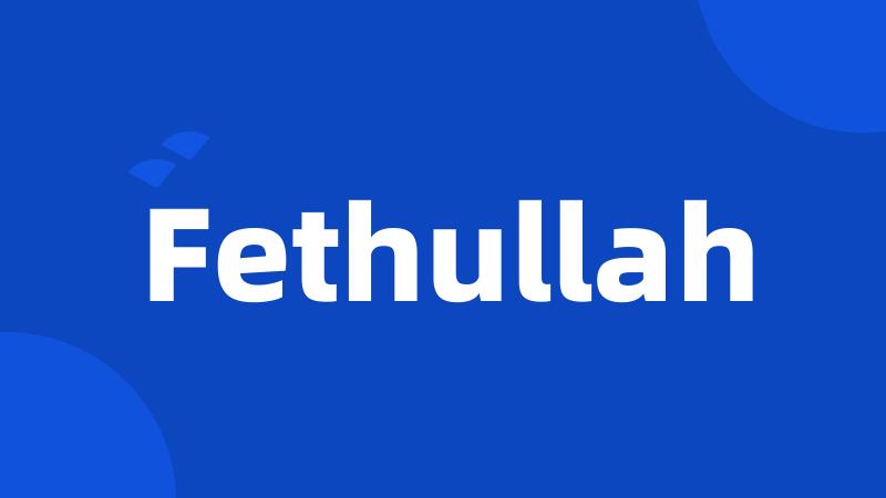 Fethullah