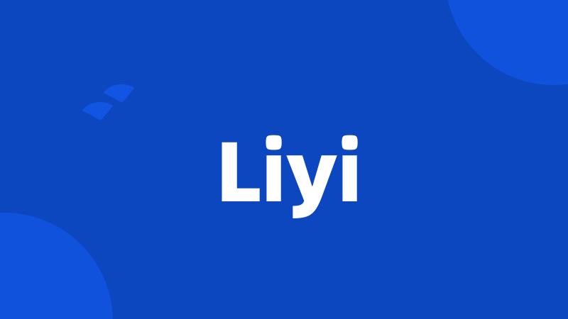 Liyi