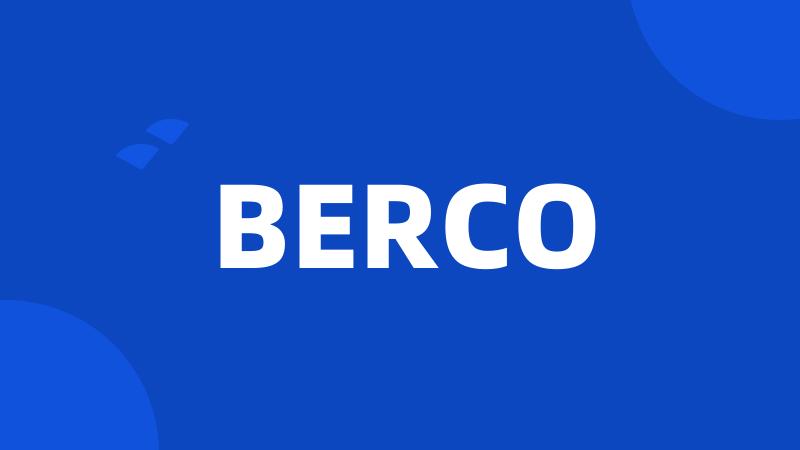 BERCO