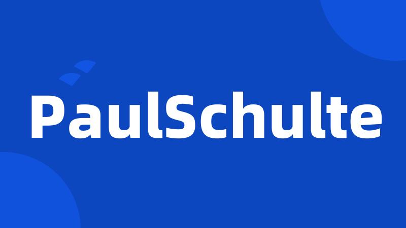 PaulSchulte