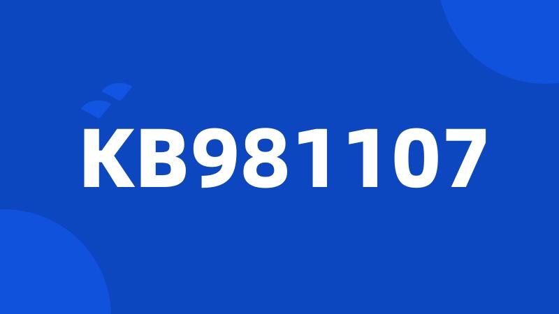 KB981107