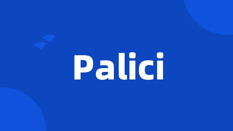 Palici