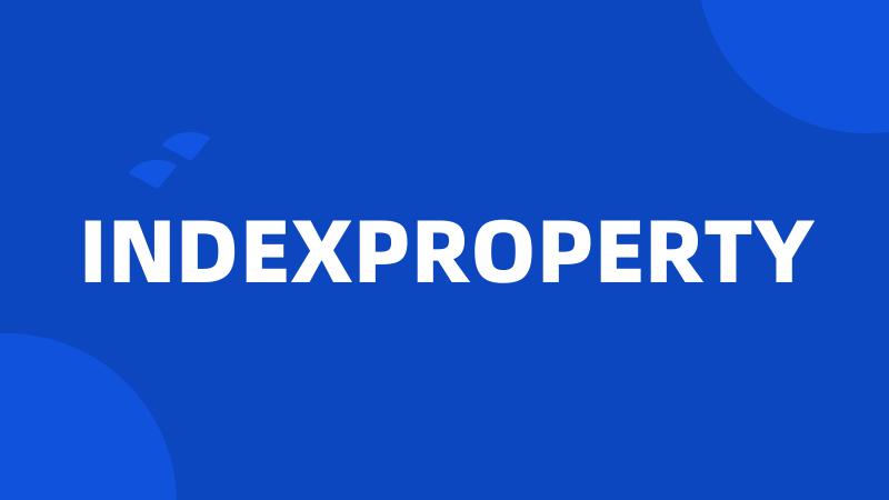 INDEXPROPERTY