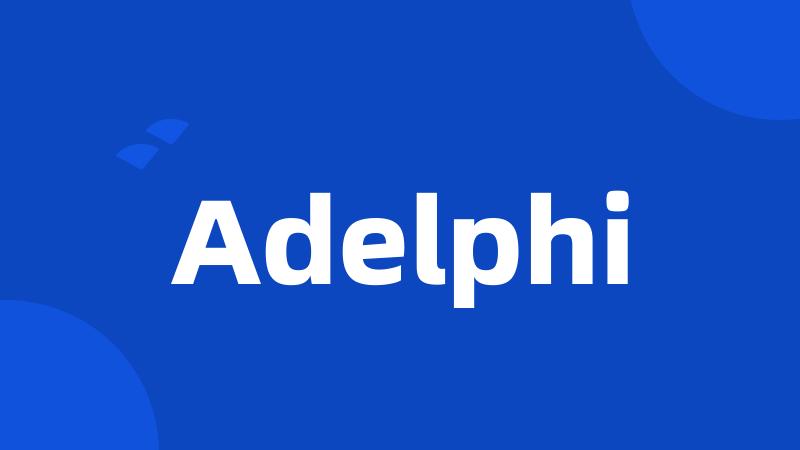 Adelphi