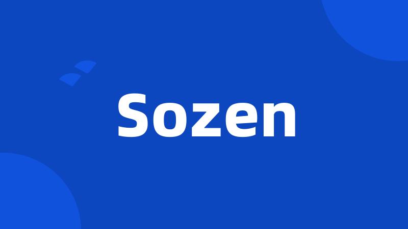 Sozen