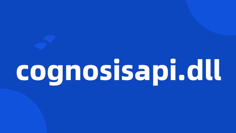 cognosisapi.dll