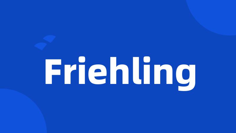 Friehling