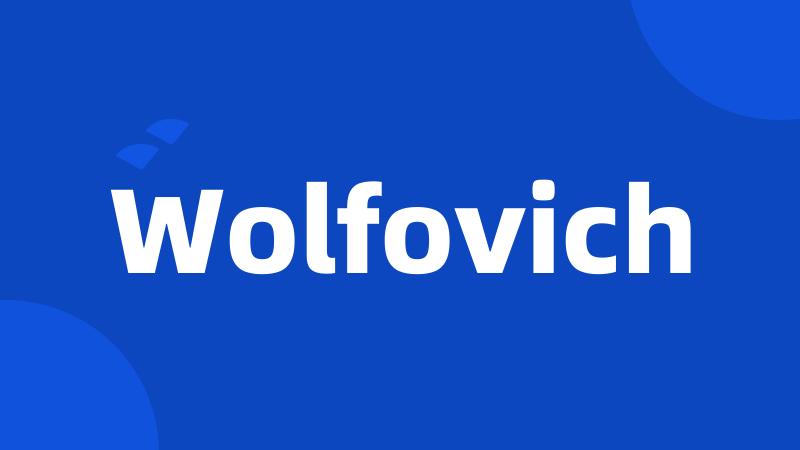 Wolfovich