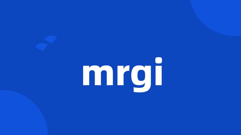 mrgi