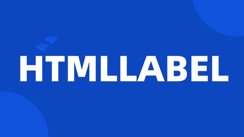 HTMLLABEL