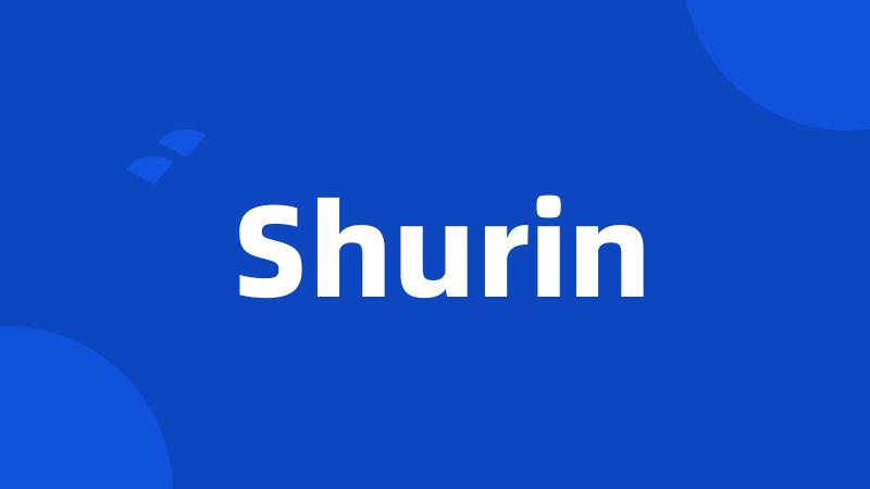 Shurin