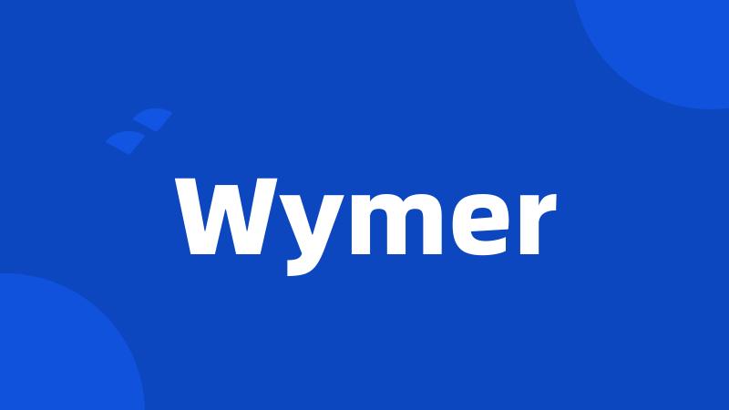 Wymer