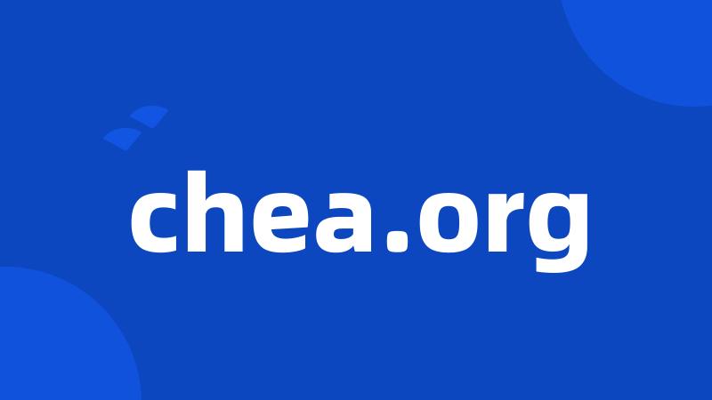 chea.org