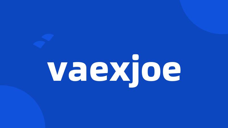 vaexjoe