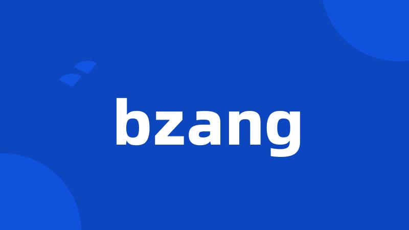 bzang