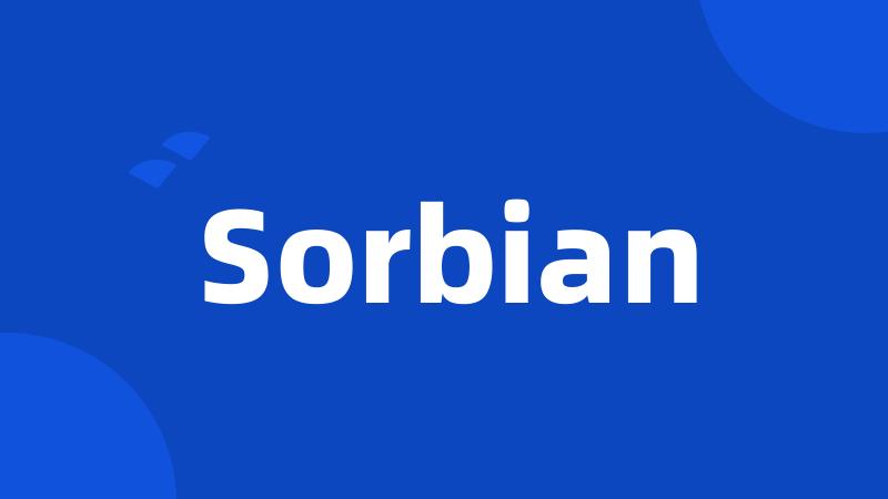 Sorbian