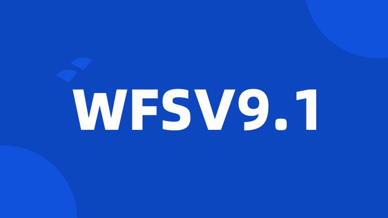 WFSV9.1