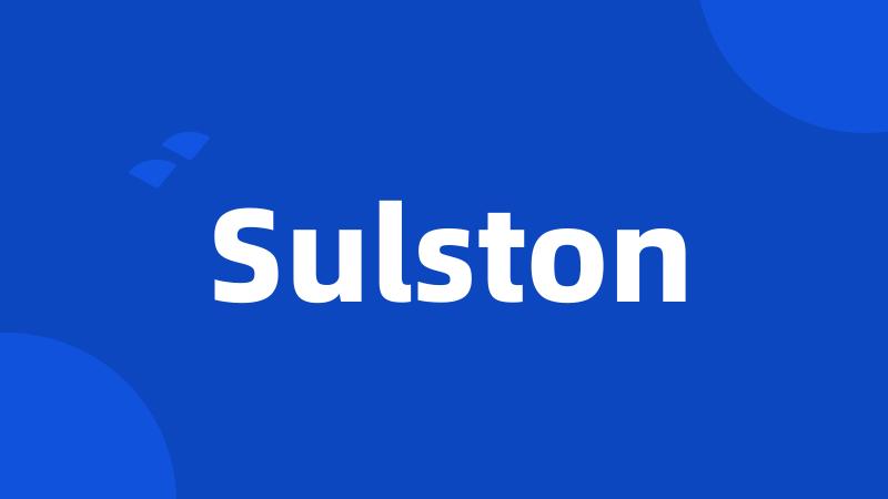 Sulston