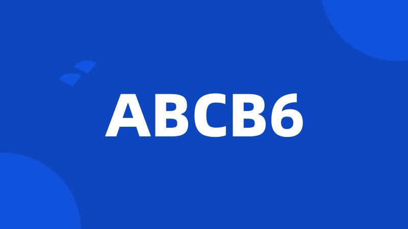 ABCB6