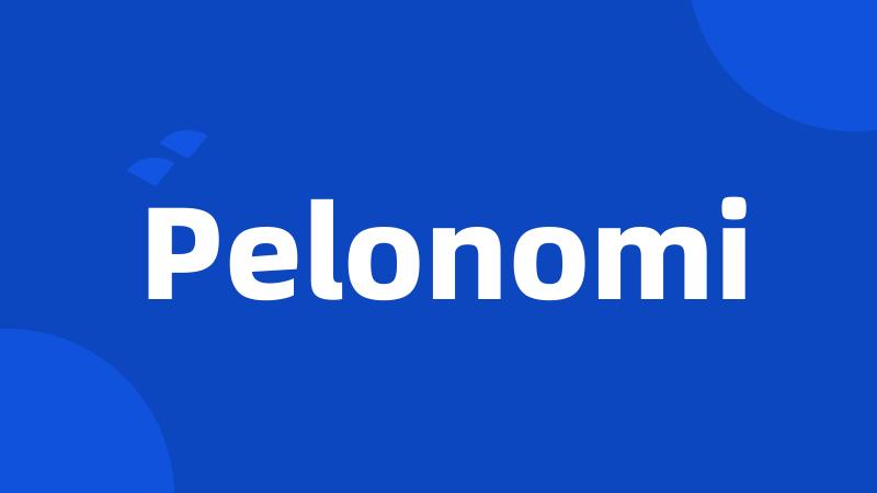 Pelonomi