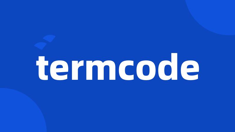 termcode