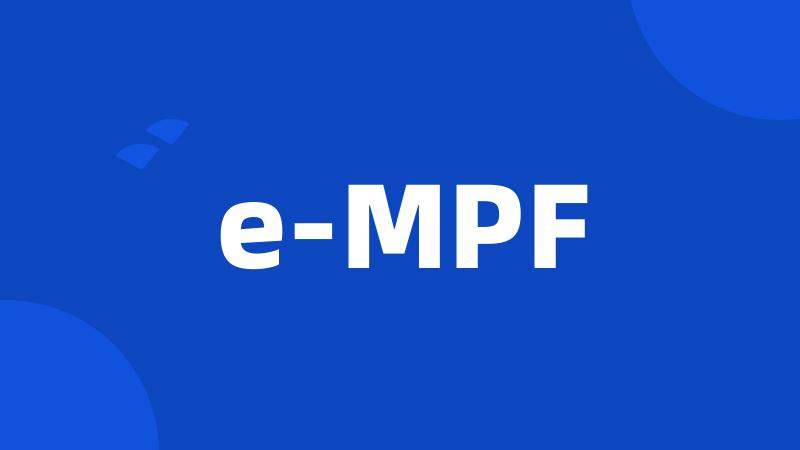 e-MPF