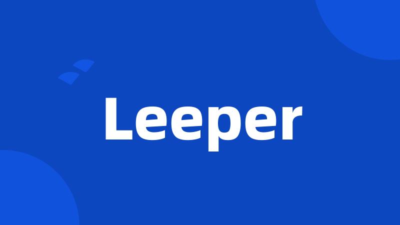 Leeper
