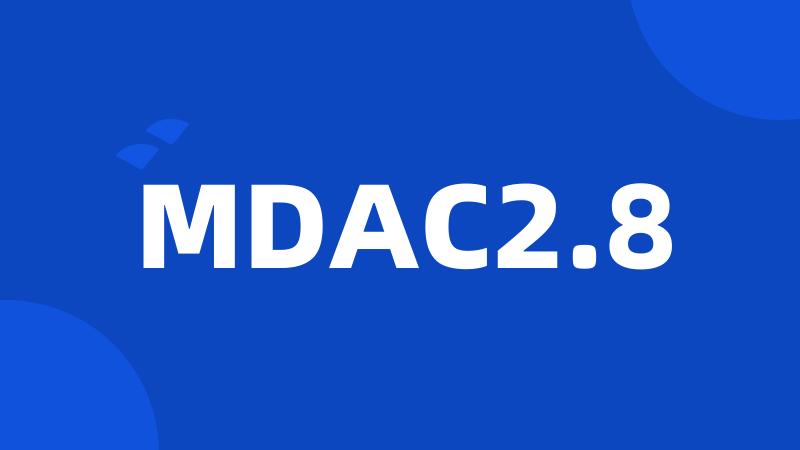 MDAC2.8