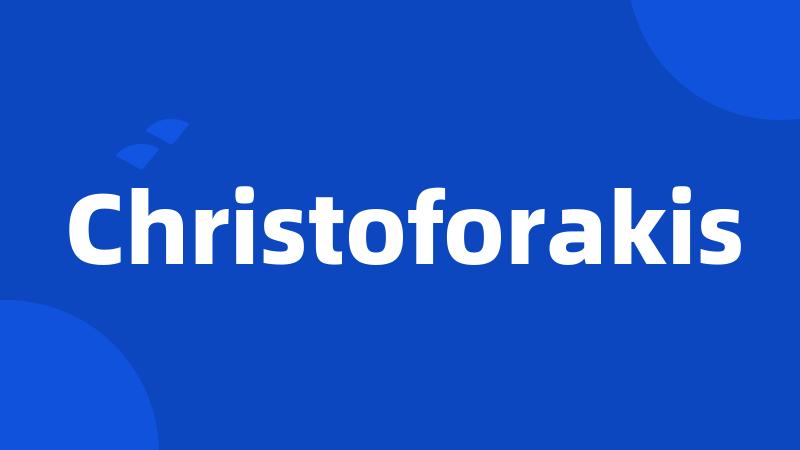 Christoforakis