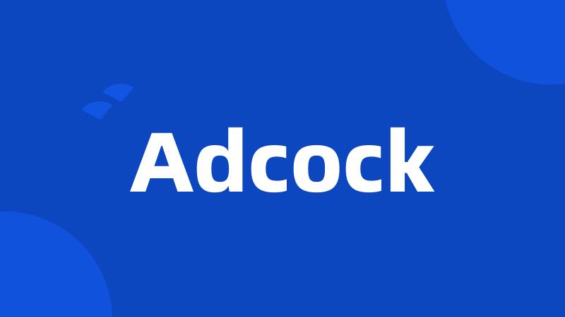 Adcock