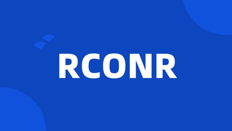 RCONR