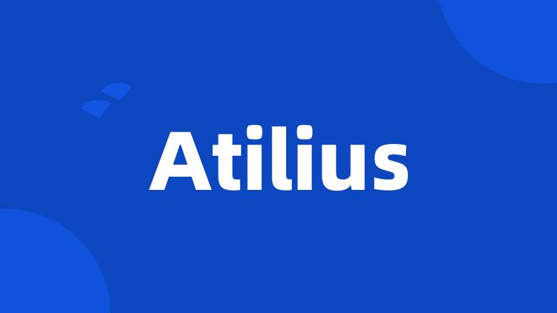 Atilius