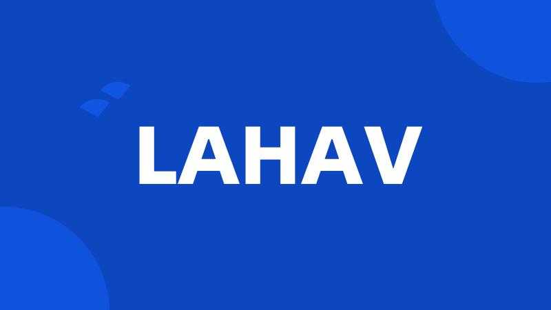 LAHAV