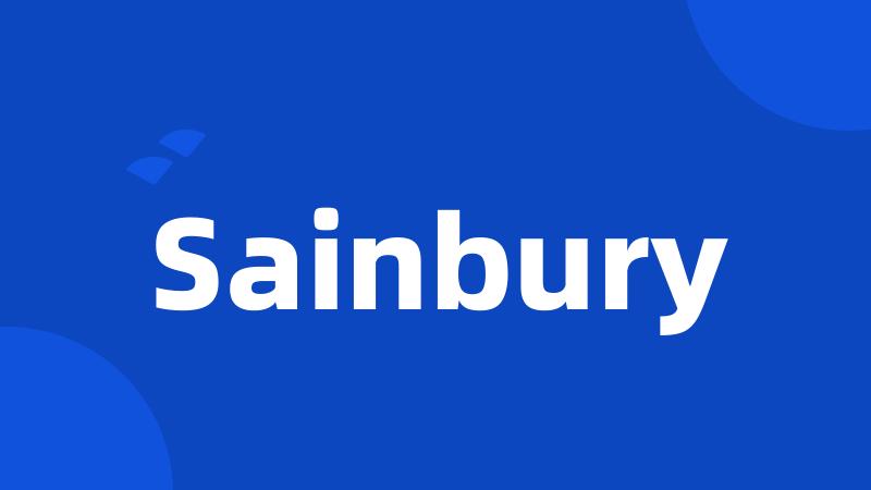 Sainbury