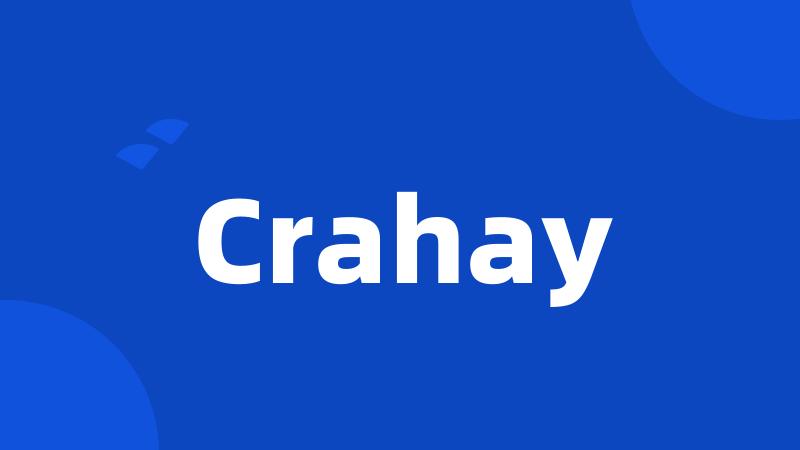 Crahay