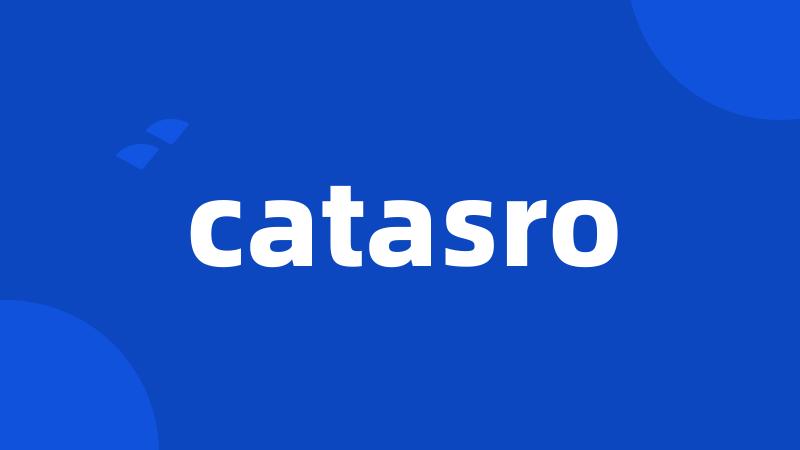 catasro