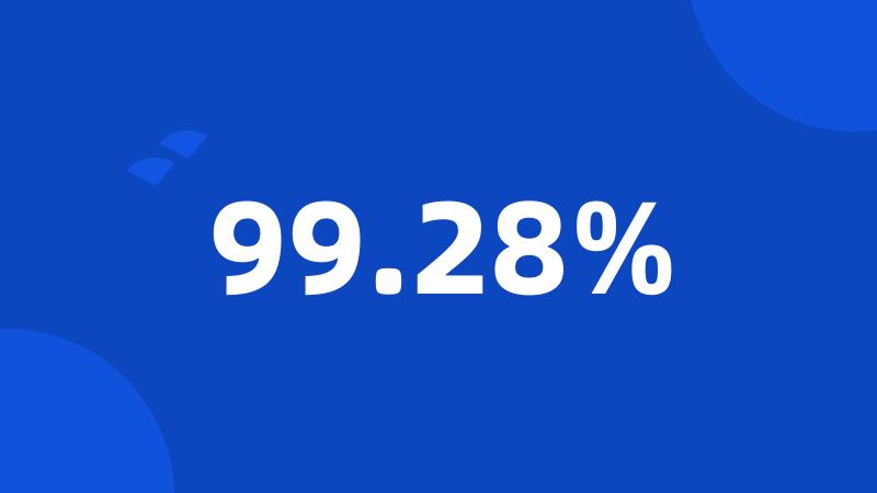 99.28%