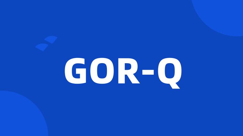 GOR-Q