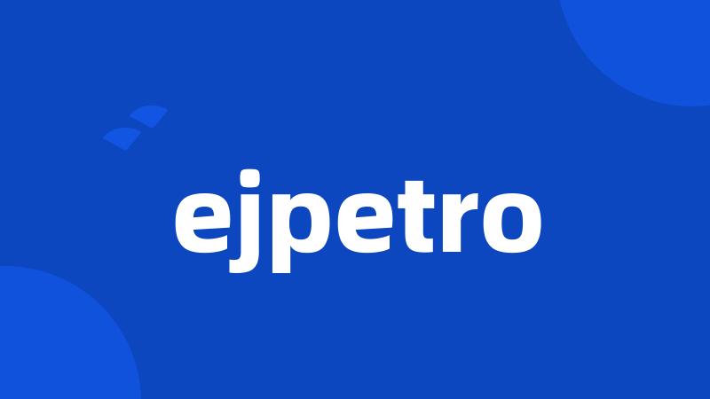 ejpetro