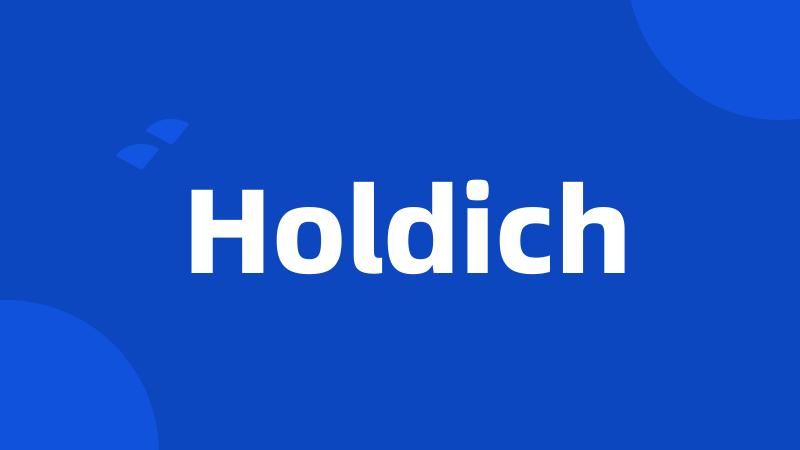 Holdich
