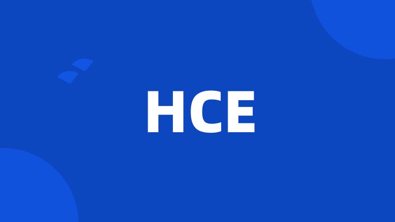 HCE