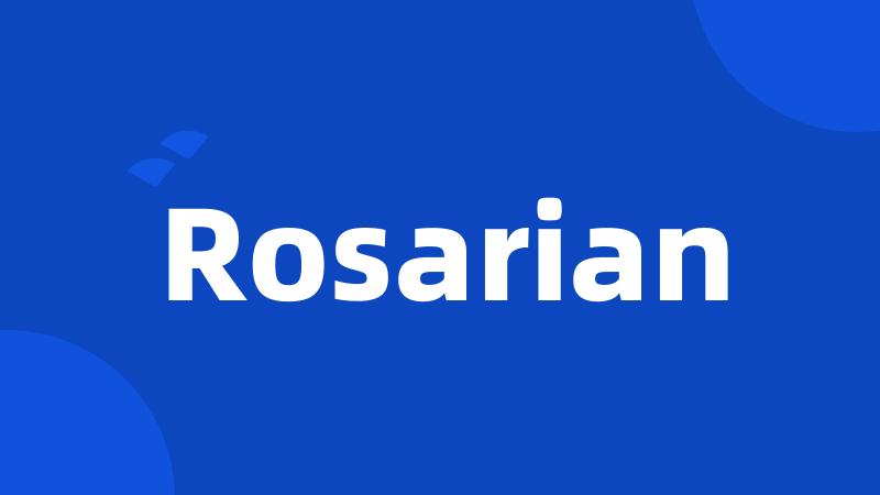 Rosarian