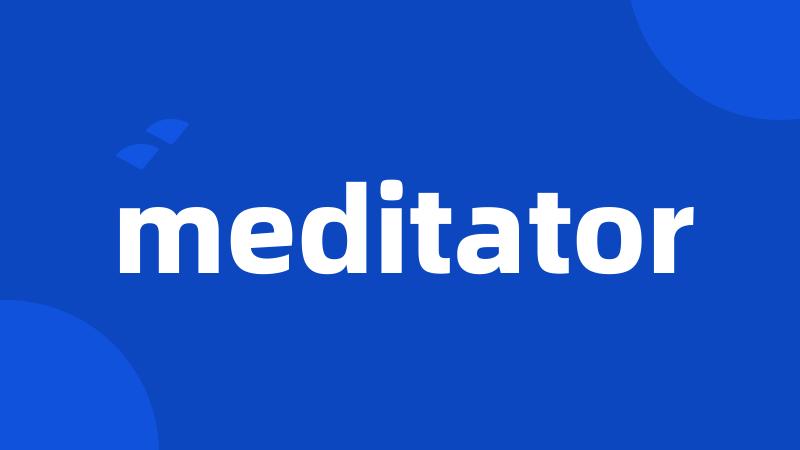 meditator