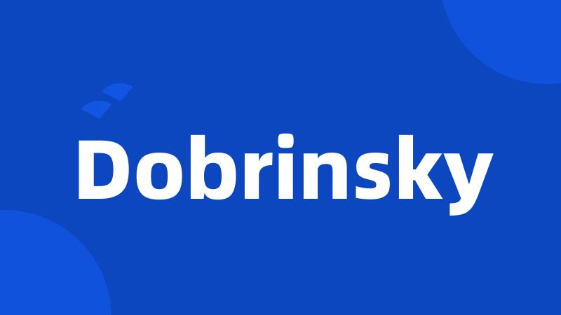 Dobrinsky